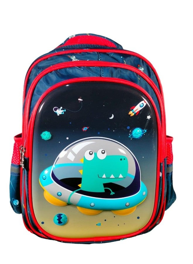 TEMSON School Bag For Student - Backpack For Children, Lightweight School Backpack For Boys, Girls, Kids (Dino Space - Blue)(TMS-5744) - Image 5